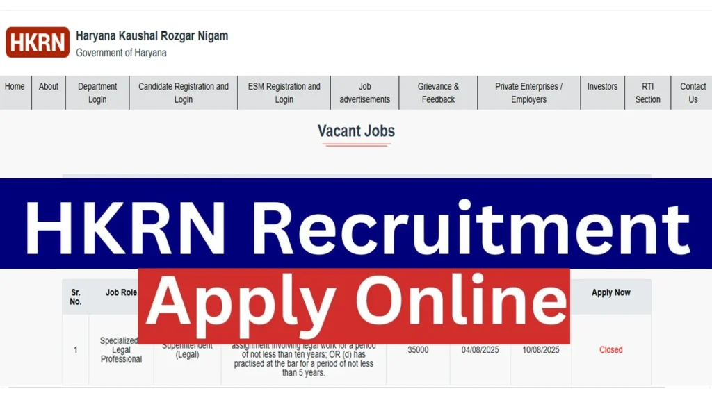 HKRN Recruitment