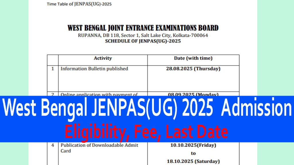JENPAS UG 2025