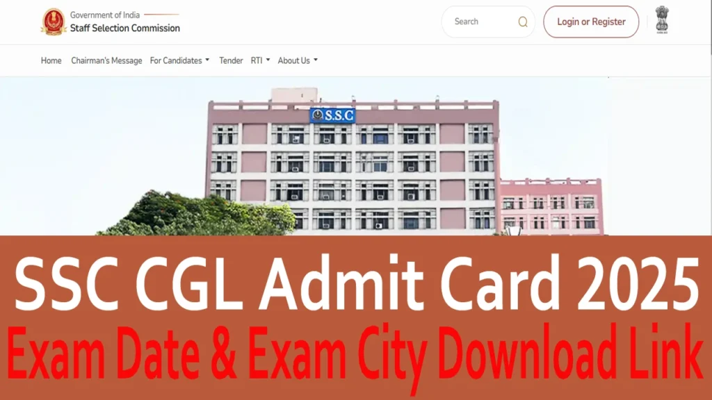 SSC CGL Admit Card