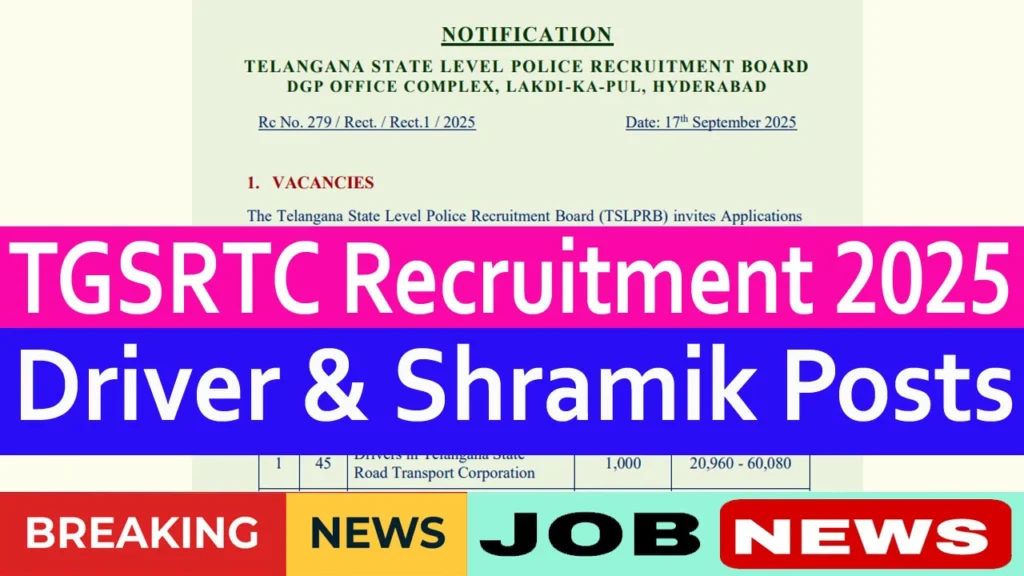 TGSRTC Driver & Shramik